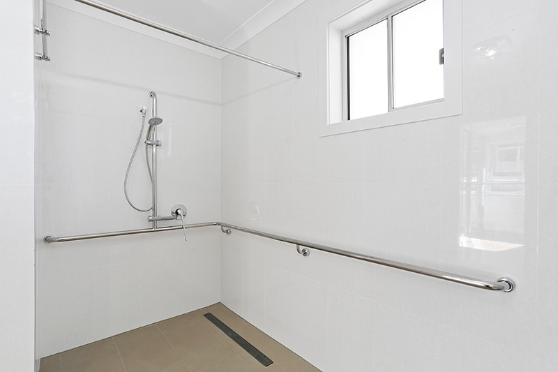 wheelchair accessible shower