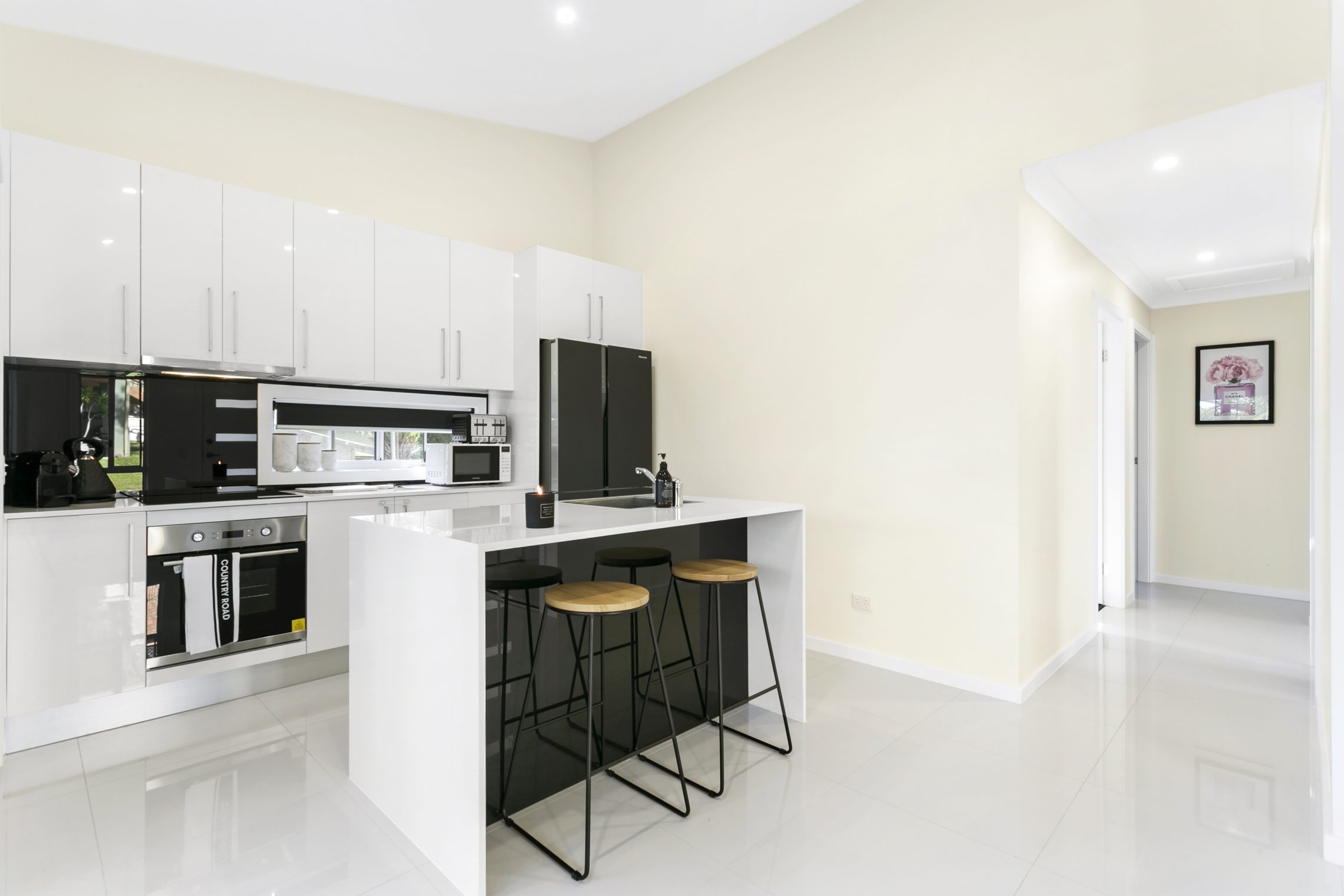 kitchen view of granny flat solutions sydney