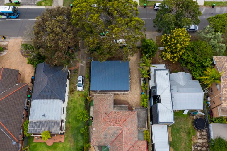 Sky view of NSW granny flat