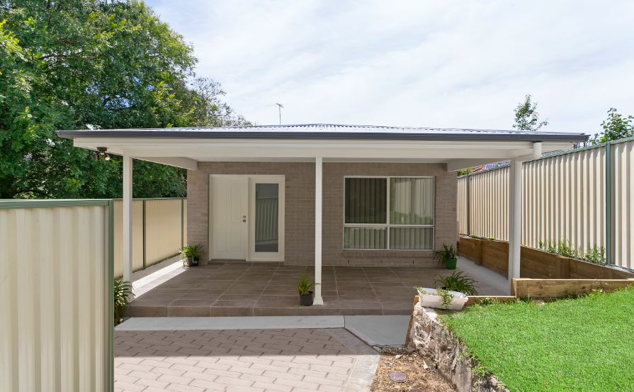 Exterior view of nsw granny flat