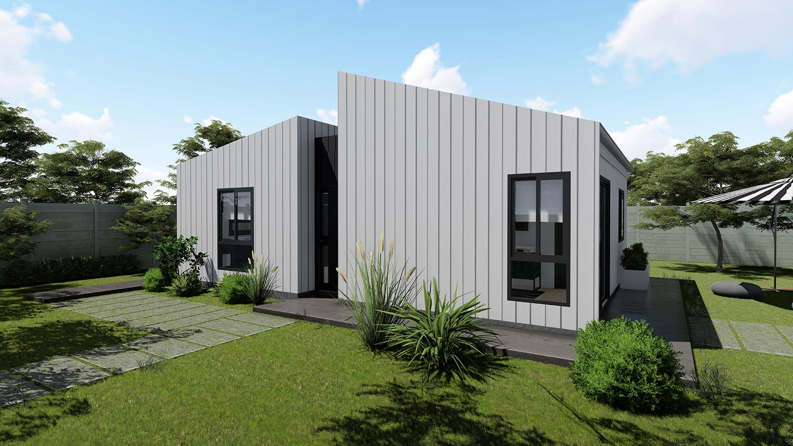 modern style granny flat